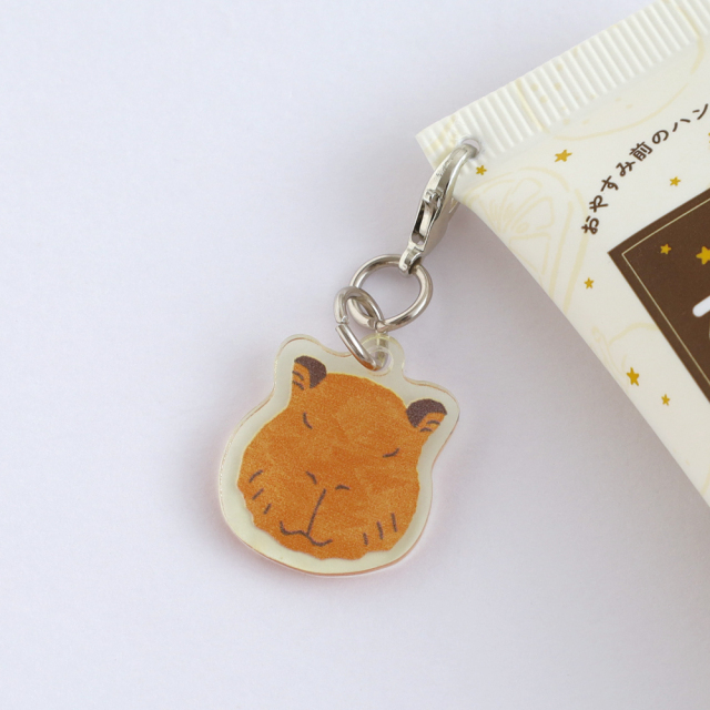 ZooNight チャーム付きハンドクリーム（カピバラ）GRD-083 | デザイン