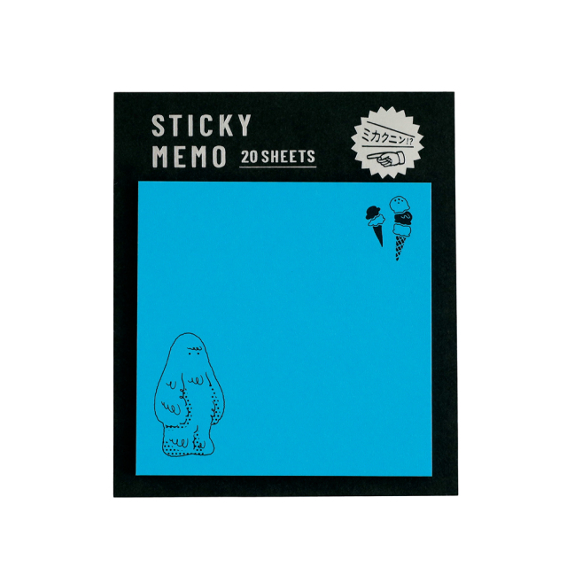 ミカクニン 蛍光ふせん(イエティ) MN-005