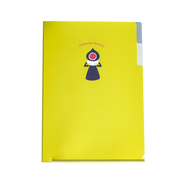 ミカクニン A5ポケットクリアファイル(フラットウッズモンスター) MN-012