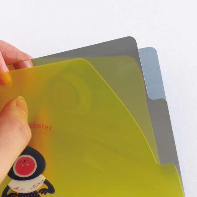 ミカクニン A5ポケットクリアファイル(フラットウッズモンスター) MN