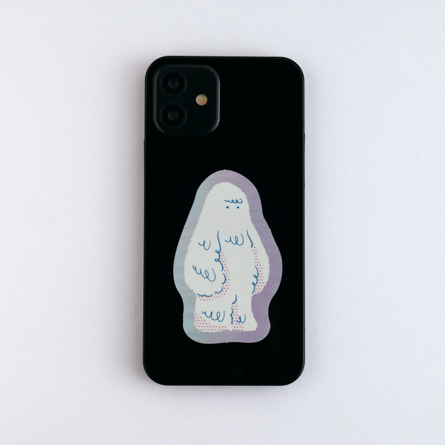 ミカクニン オーロラステッカー(イエティ) MN-013 | デザイン