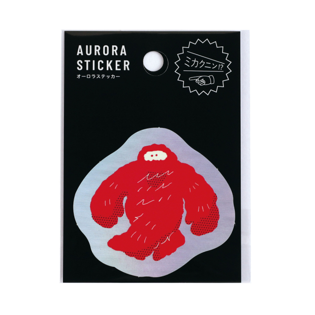 ミカクニン オーロラステッカー(ビッグフット) MN-015