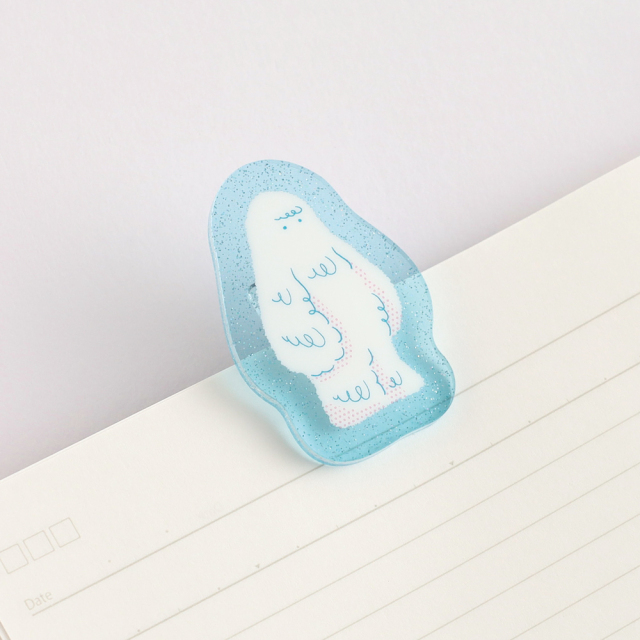 ミカクニン アクリルクリップ(イエティ) MN-017 | デザイン