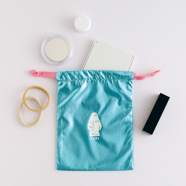 Lays 巾着　bright サイン Lays 巾着 bright サイン ファインライトポリ巾着（S