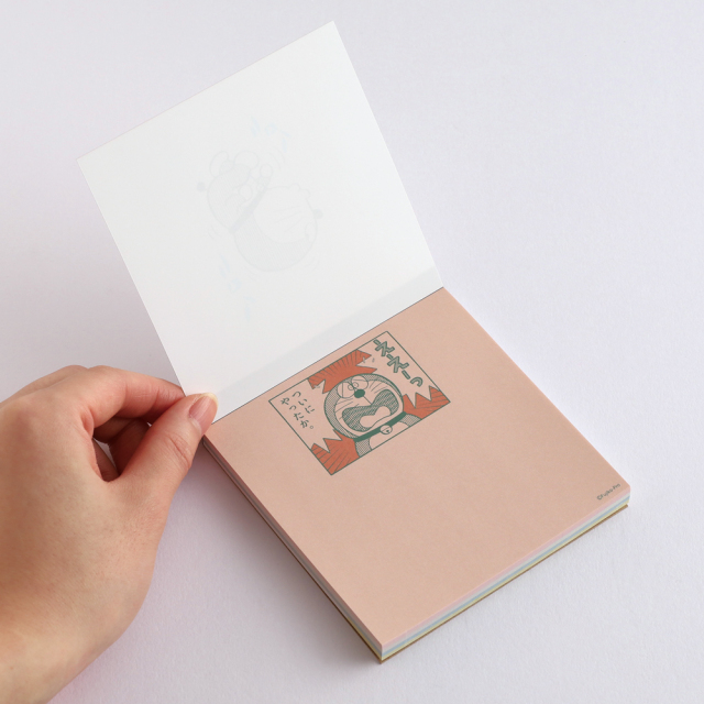 ドラえもん メモパッド・スクエア（ソロリソロリ） DG-329 | デザイン