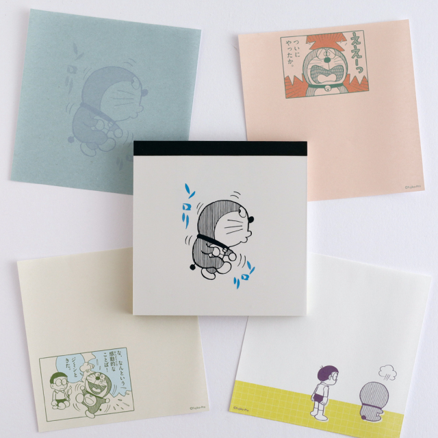 ドラえもん メモパッド・スクエア（ソロリソロリ） DG-329 | デザイン