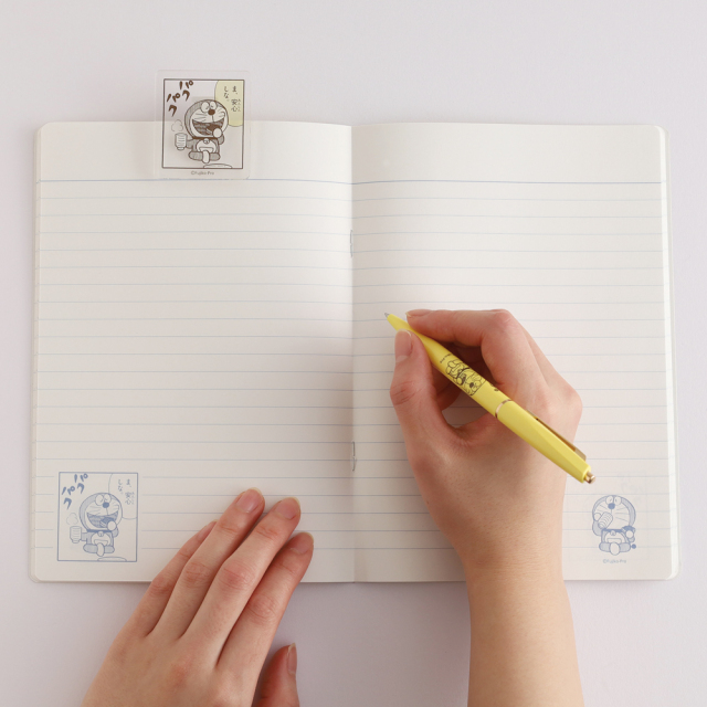 ドラえもん A5ノート（YELLOW） DG-332 | デザインステーショナリーの