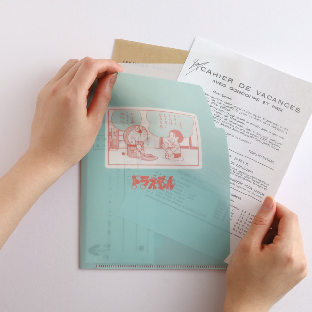 ドラえもん A5ポケットクリアファイル（BLUE） DG-335 | デザイン