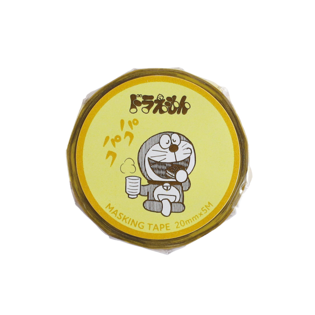 ドラえもん マスキングテープ（YELLOW） DG-343