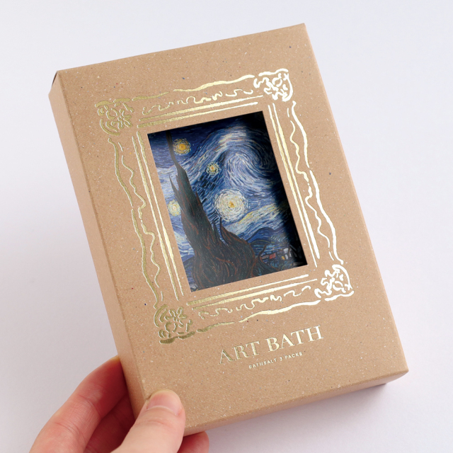 DAILY MUSEUM バスソルト3包セット（星月夜） | デザイン