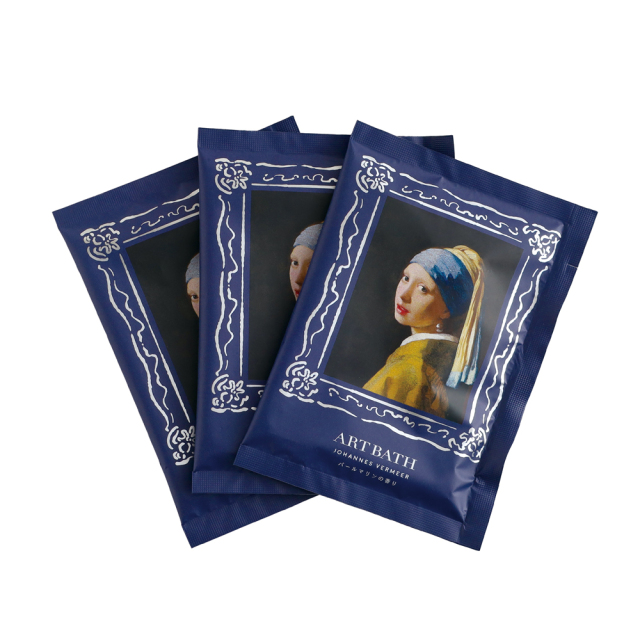 DAILY MUSEUM バスソルト3包セット（真珠の耳飾りの少女） | デザイン