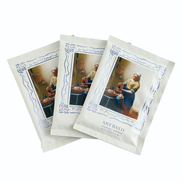 DAILY MUSEUM バスソルト3包セット（牛乳を注ぐ女） | デザイン