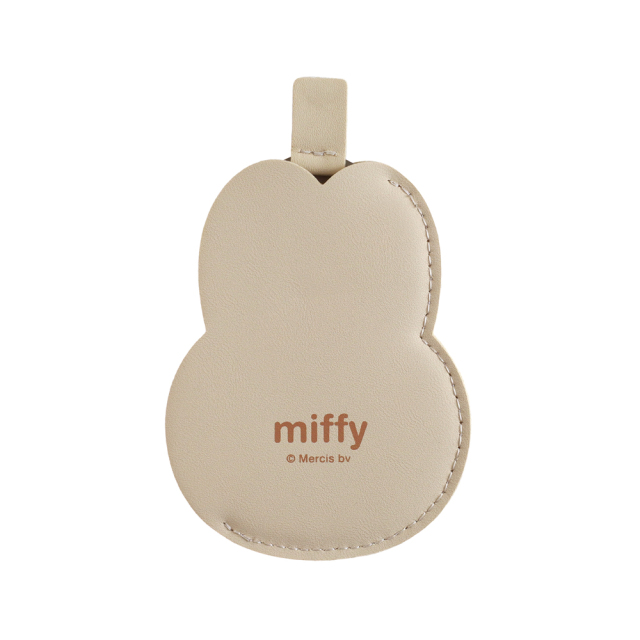 miffy ケース付き薄型ミラー（beige） BM-423 | デザイン