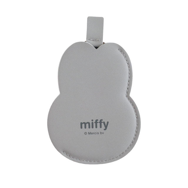 miffy ケース付き薄型ミラー（gray） BM-424 | デザイン