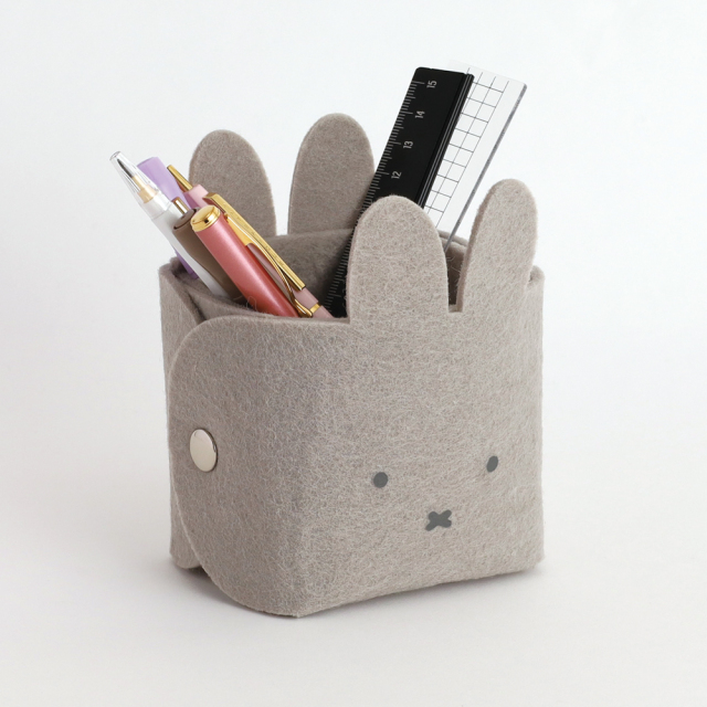 miffy フェルトペンスタンド（gray） BM-427 | デザイン