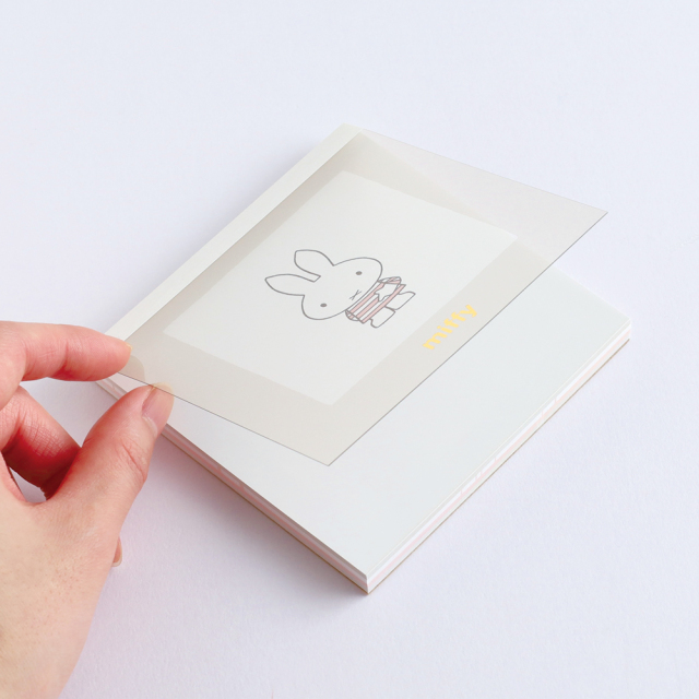 miffy メモパッド・スクエア（beige） BM-430 | デザイン