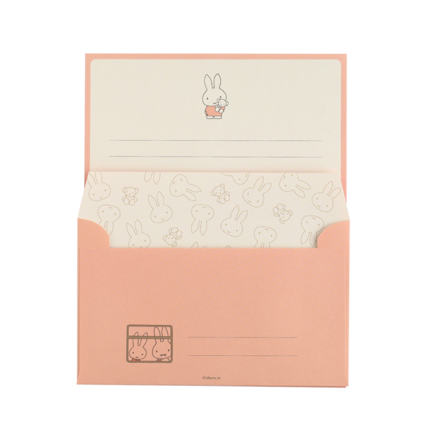 miffy レターセット（coral） BM-441