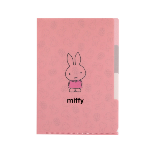 miffy A5ポケットファイル（pink） BM-443