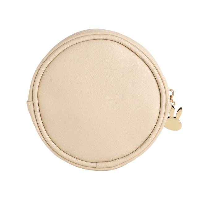 miffy 丸型ポーチ（beige） BM-458 | デザインステーショナリーの