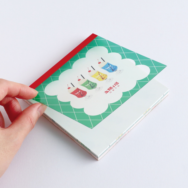 太陽ノ塔洋菓子店 メモパッド・スクエア （アメチャン） TY-003