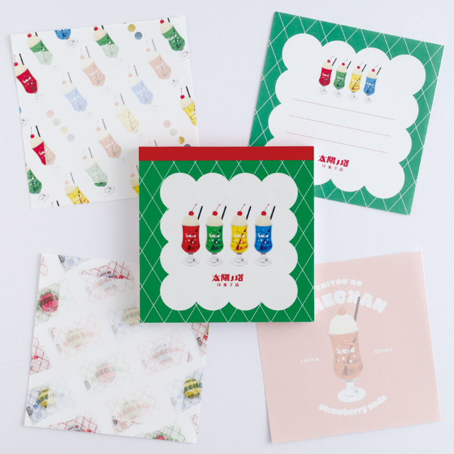 太陽ノ塔洋菓子店 メモパッド・スクエア （アメチャン） TY-003