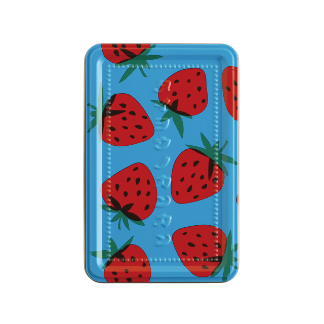 太陽ノ塔洋菓子店 缶入りメモパッド（アオイチゴ） TY-038