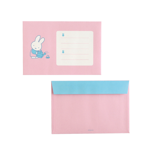 miffy レターセット（flower） BM-479 | デザインステーショナリーの
