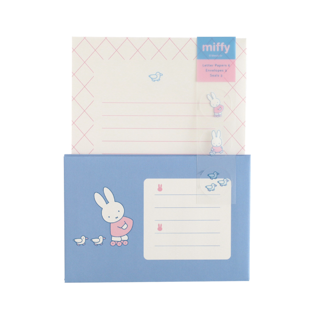 miffy レターセット（friends） BM-481 | デザインステーショナリーの