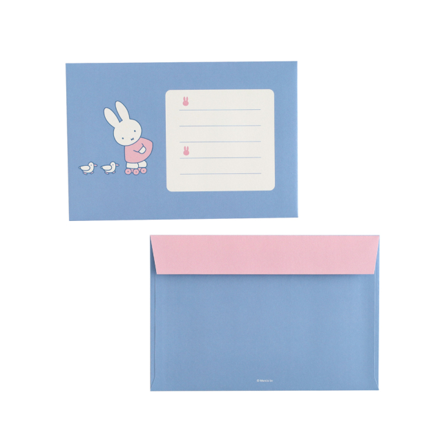 miffy レターセット（friends） BM-481 | デザインステーショナリーの