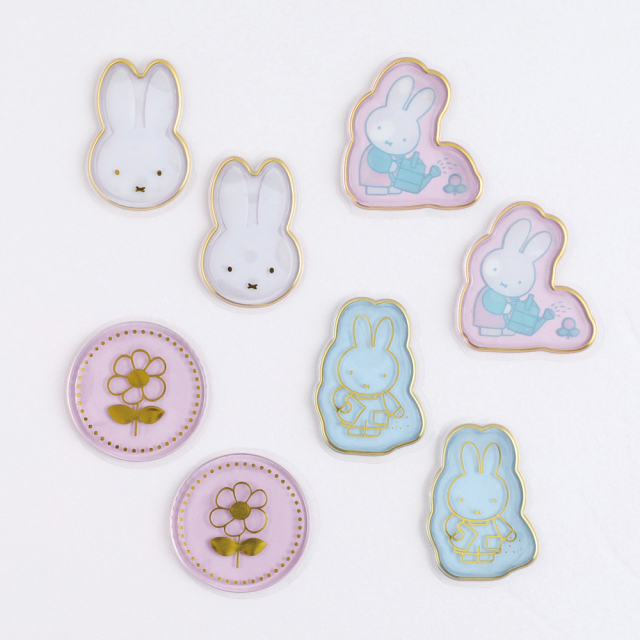 miffy フレークシール(flower) BM-487 | デザインステーショナリーの