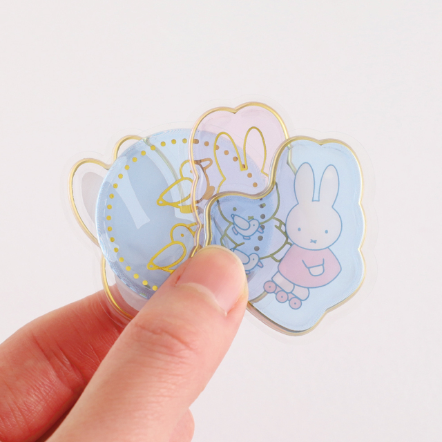 miffy フレークシール(friends) BM-489 | デザインステーショナリーの