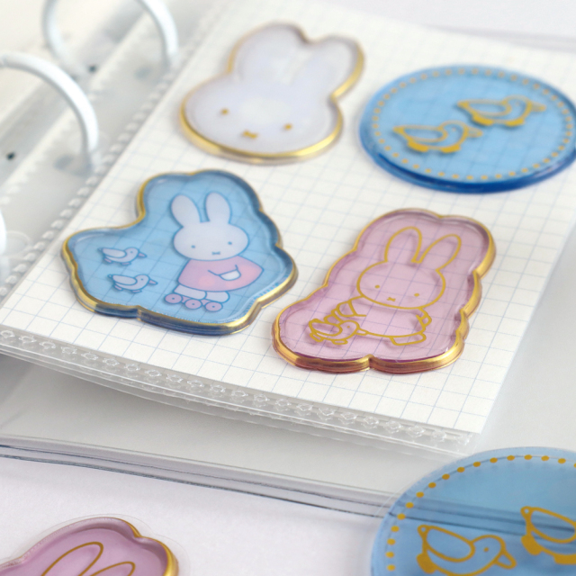 miffy フレークシール(friends) BM-489 | デザインステーショナリーの