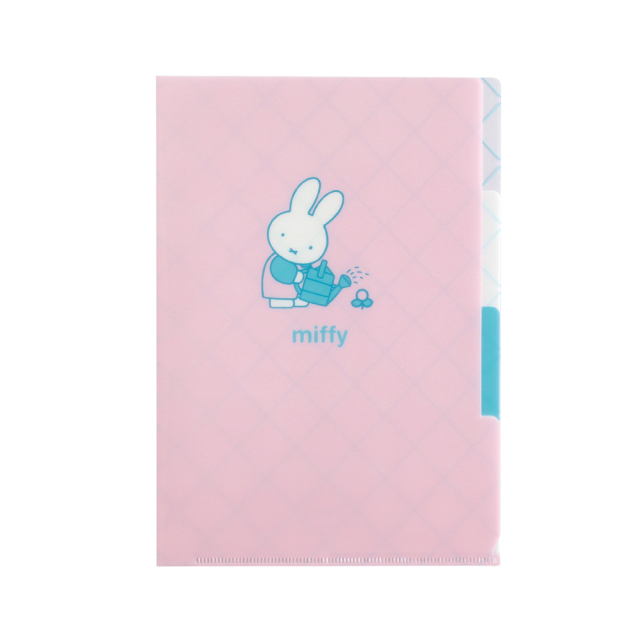 miffy A5ポケットクリアファイル（flower) BM-491 | デザイン