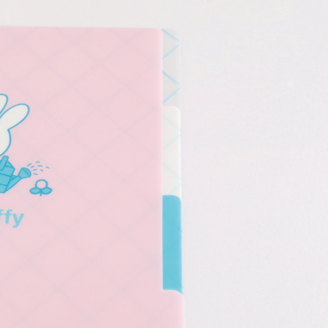 ミッフィー miffy A5ポケットクリアファイル（flower) BM-491 | デザイン