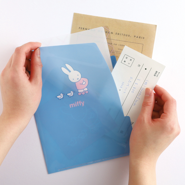 miffy A5ポケットクリアファイル（friends) BM-493 | デザイン