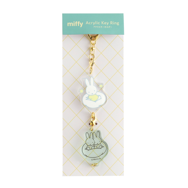 miffy 2連アクリルキーホルダー（star） BM-500