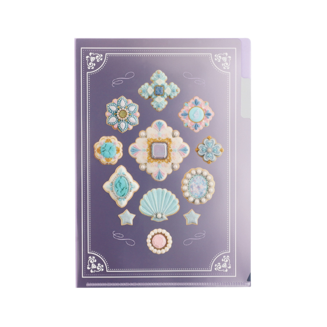 な*お様 TiNY KLASH FLクリア KUNIKA A5ポケットクリアファイル（purple） KG-052 | デザイン