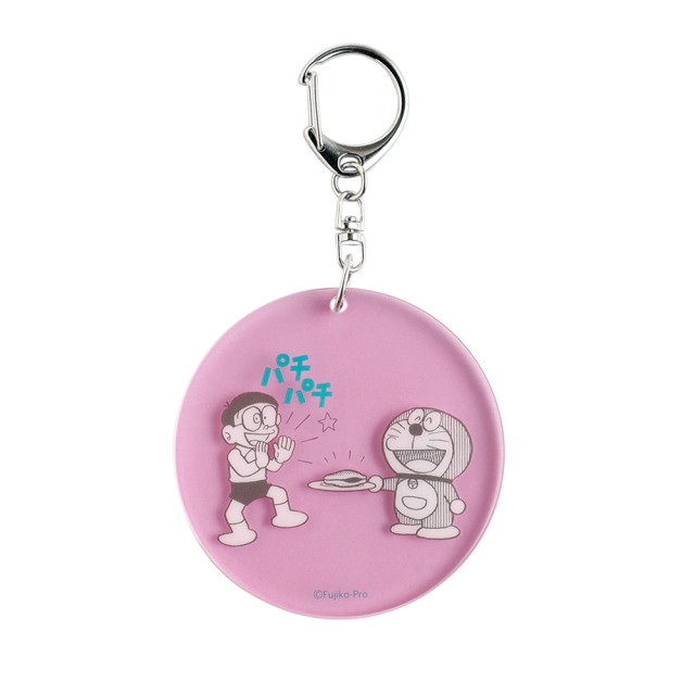 ドラえもん 2連アクリルキーホルダー(pink)DG-442