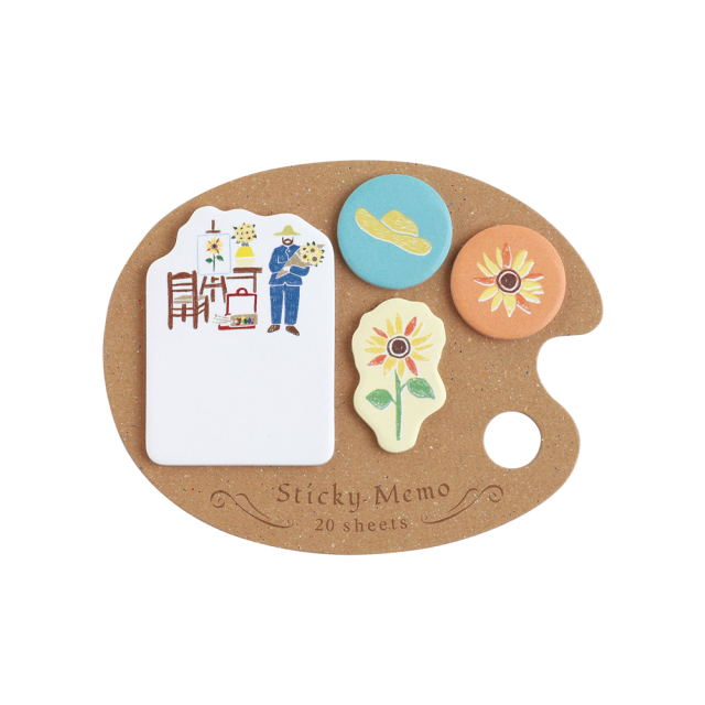 Fictasia Art パレット付箋(ひまわり) FA-005