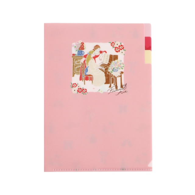 Fictasia Art A5ポケットクリアファイル(ピアノ) FA-028