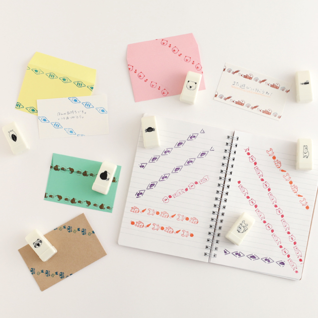 アニマル百貨店 ロールスタンプ<ウォンバット> AD-042 | デザイン