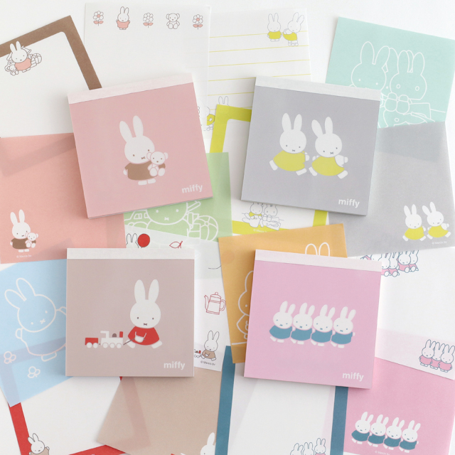 miffy メモパッド・スクエア<friend> BM-337 | デザイン