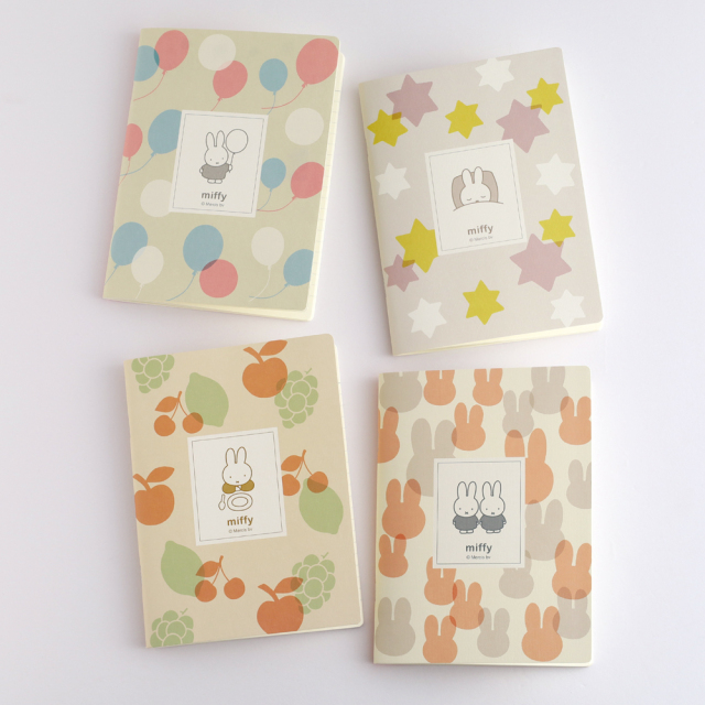 miffy A5変形ノート<fruits> BM-399 | デザインステーショナリー
