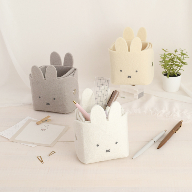 miffy フェルトペンスタンド（gray） BM-427 | デザイン