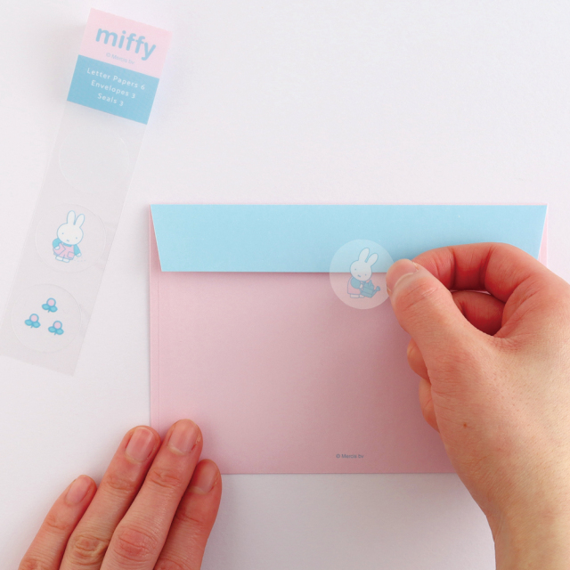 miffy レターセット（star） BM-480 | デザインステーショナリーの