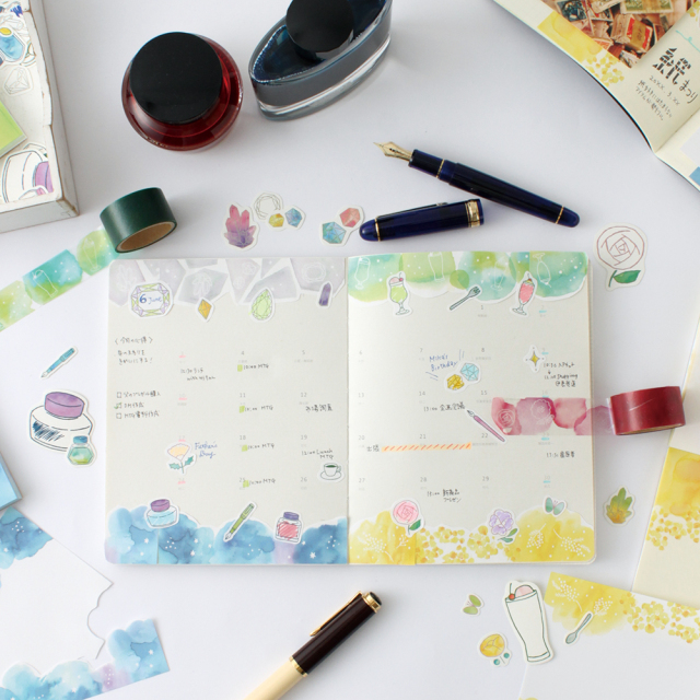 いろを楽しむ 透明テープ<ミモザ> CL-018 | デザイン