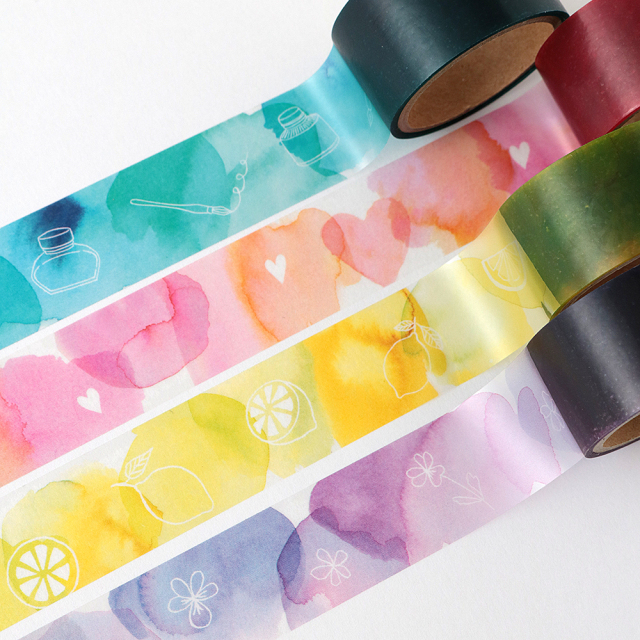 いろを楽しむ 透明テープ＜ハート＞ CL-049 | デザイン