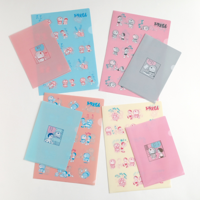 ドラえもん クリアファイルセット（pink）DG-418 | デザイン