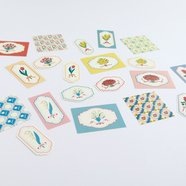 mimosaaaa様 ご購入予定品 ミモザラインロークルーソックス ミモザ flower 花 お花 花柄