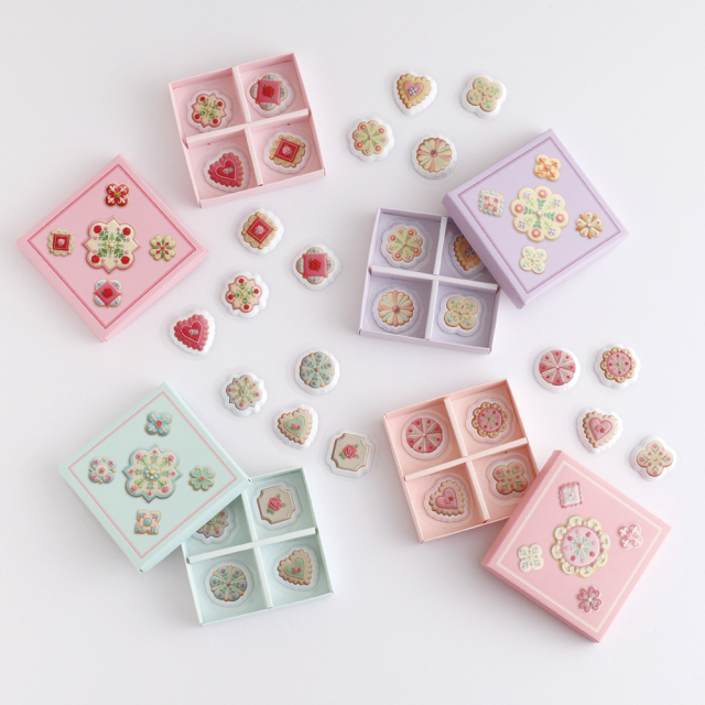 KUNIKA 箱入りソフトフレークシール（pink） KG-020 | デザイン